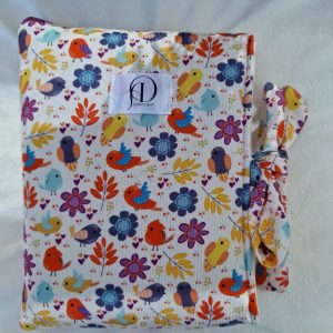 Handmade Butterfly Canvas Book Sleeve with Floral Cotton Lining – A&D Fabric Craft
